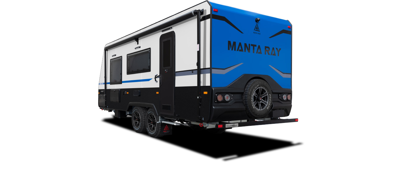 Manta Ray 19 Ft Ensuite Rear 3/4