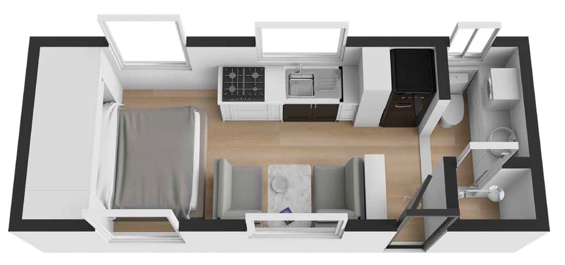 MR19ER-ESC-MY25.5 Caravan Floorplan