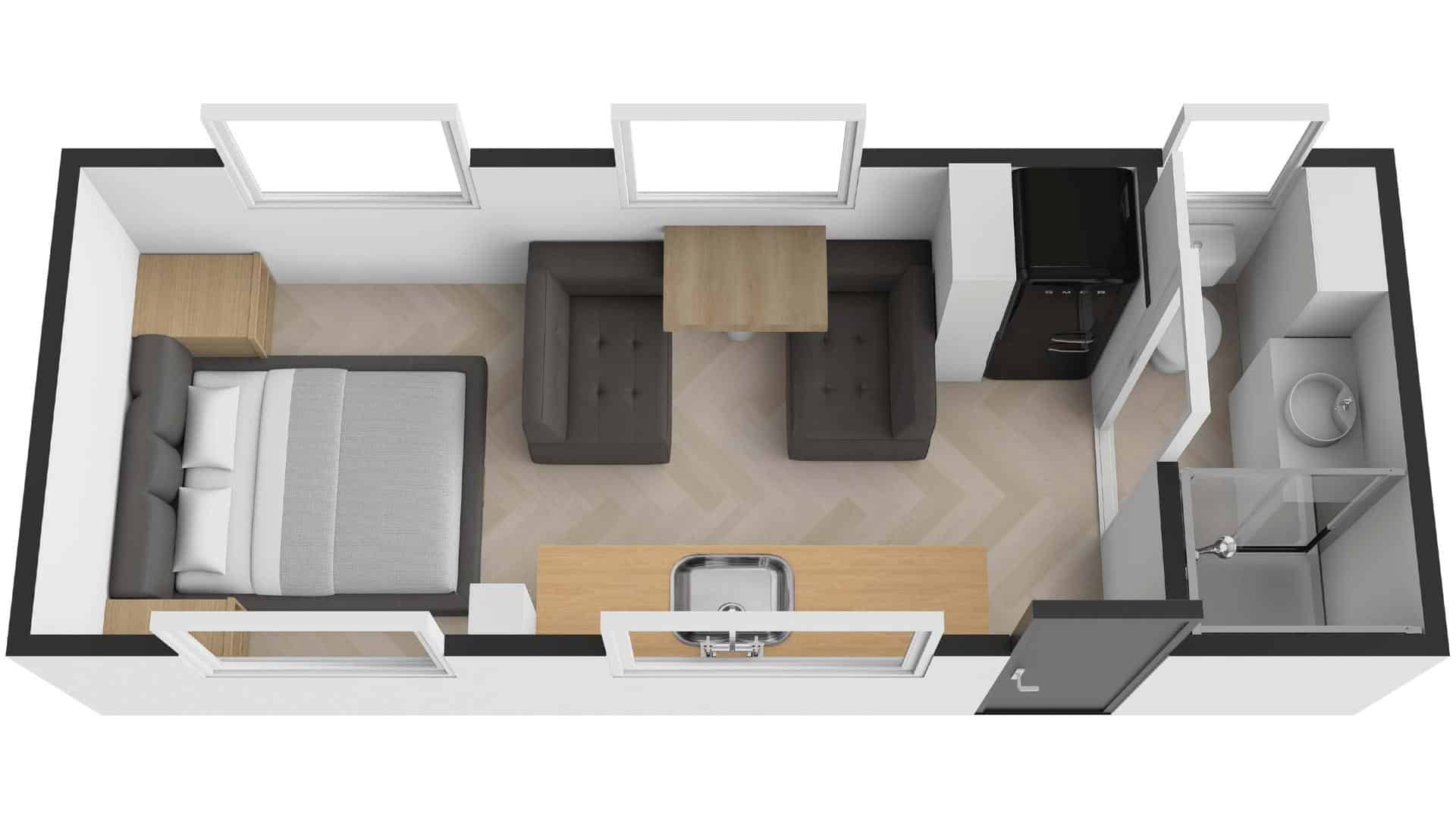 MR20ER Caravan Floorplan