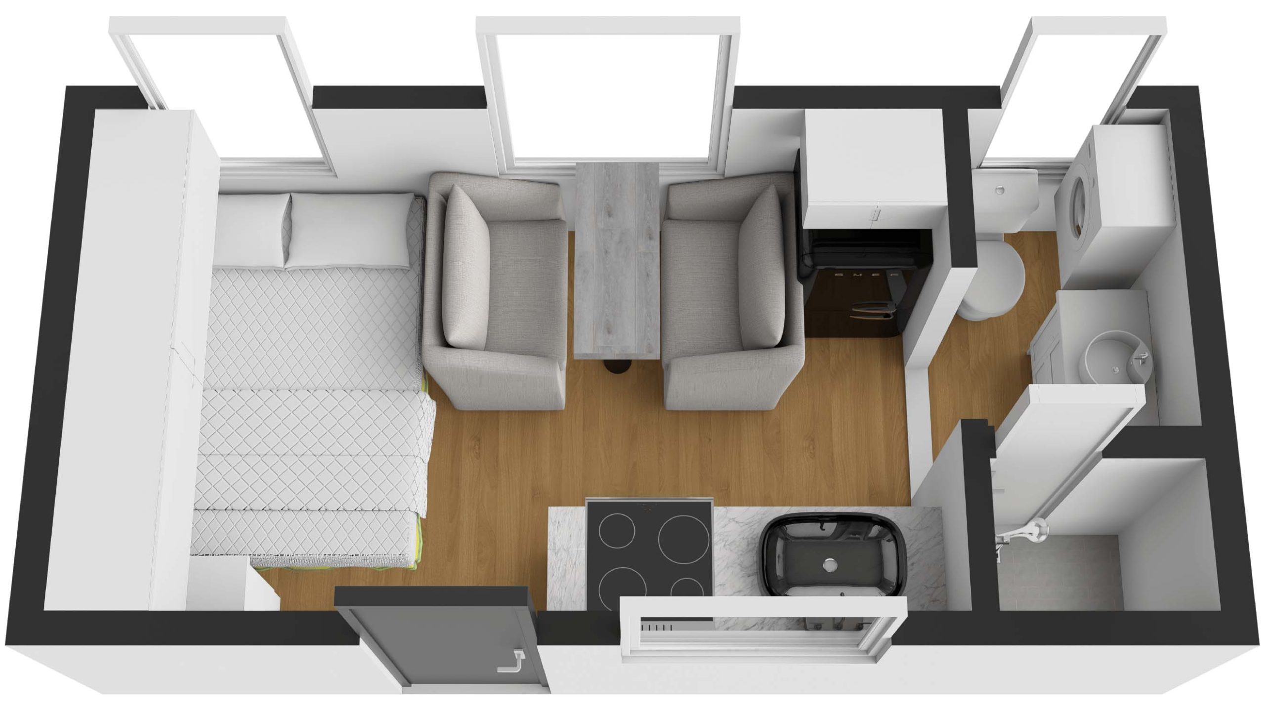 MR15E Caravan Floorplan